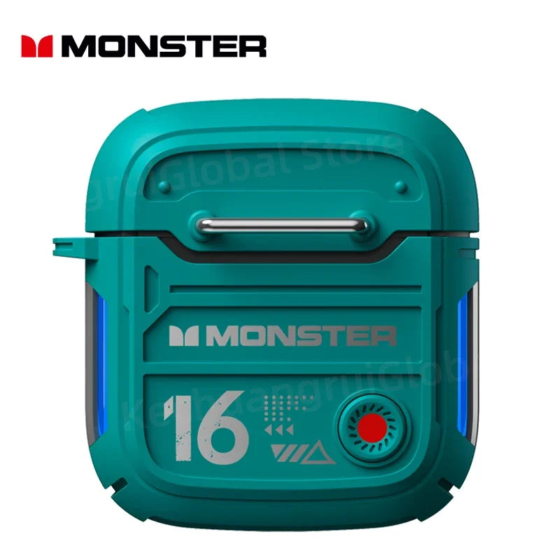 Monster XKT16 Bluetooth 5.3 Wireless Earphones TWS Noise Reduction Sports Earbuds