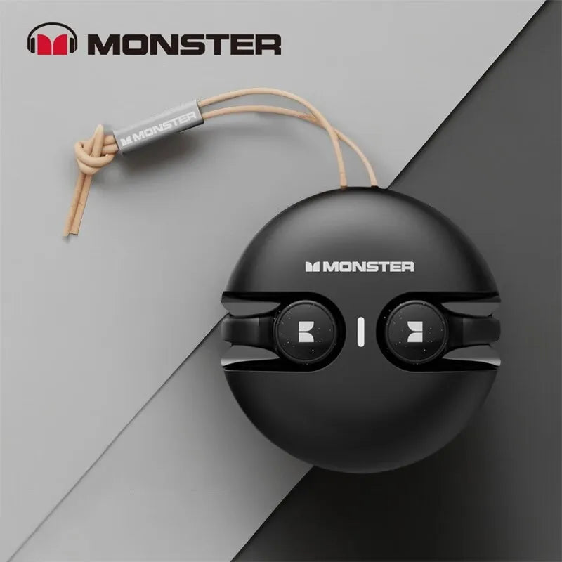 Monster XKT21 Wireless Gaming Headset – Bluetooth 5.3, HIFI Stereo, Long-Range Noise Reduction Earbuds