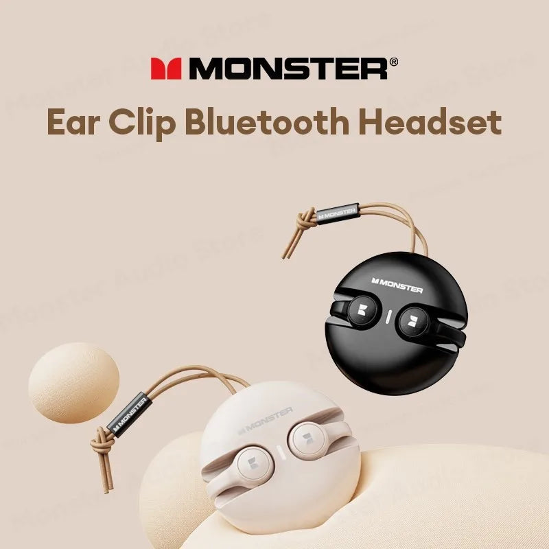 Monster XKT21 Wireless Gaming Headset – Bluetooth 5.3, HIFI Stereo, Long-Range Noise Reduction Earbuds