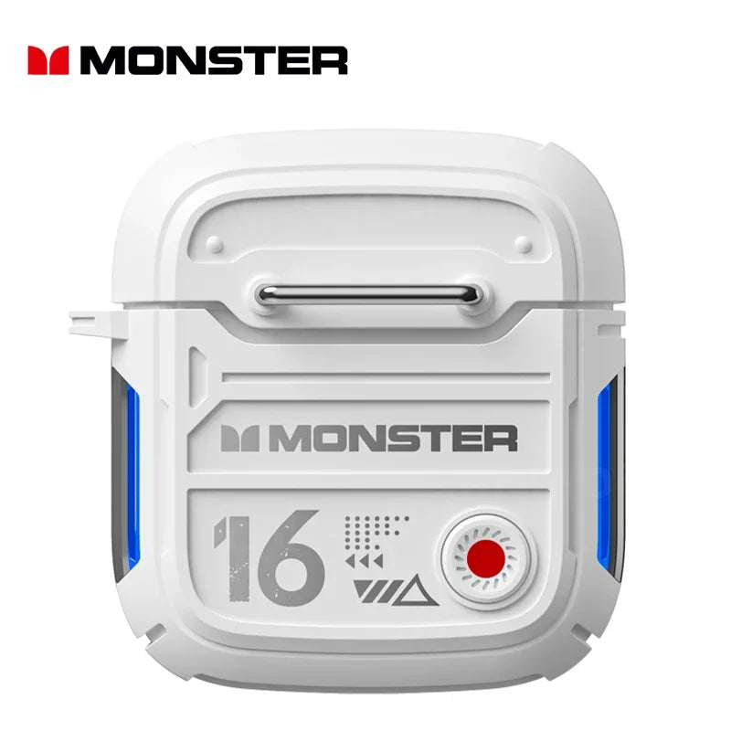 Monster XKT16 Bluetooth 5.3 Wireless Earphones TWS Noise Reduction Sports Earbuds
