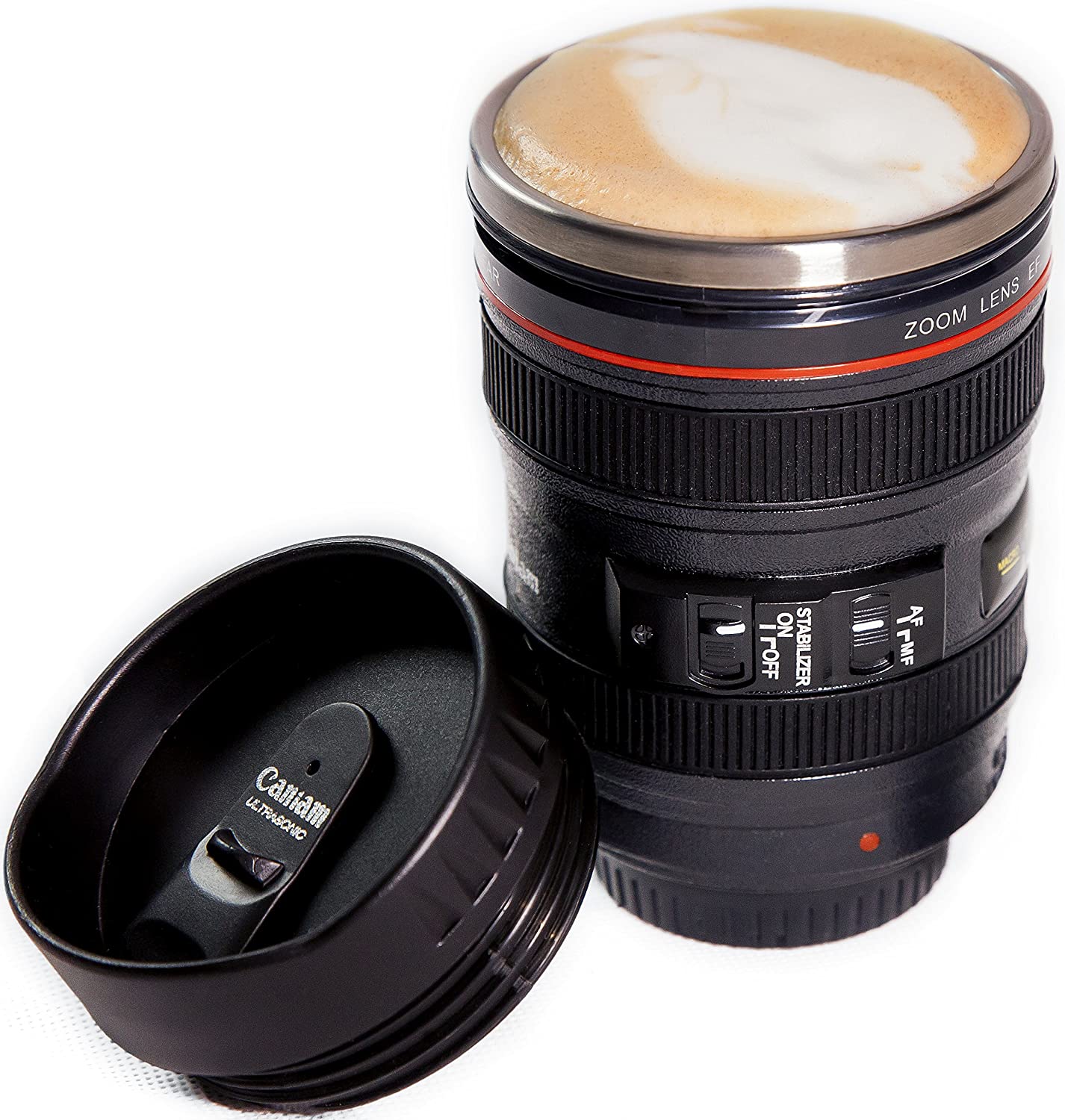 Camera Lens Shaped Mug 14oz