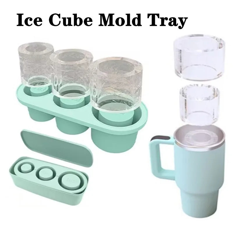 Domorra Silicone Ice Cube Tray Set – Elevate Your Beverage Experience