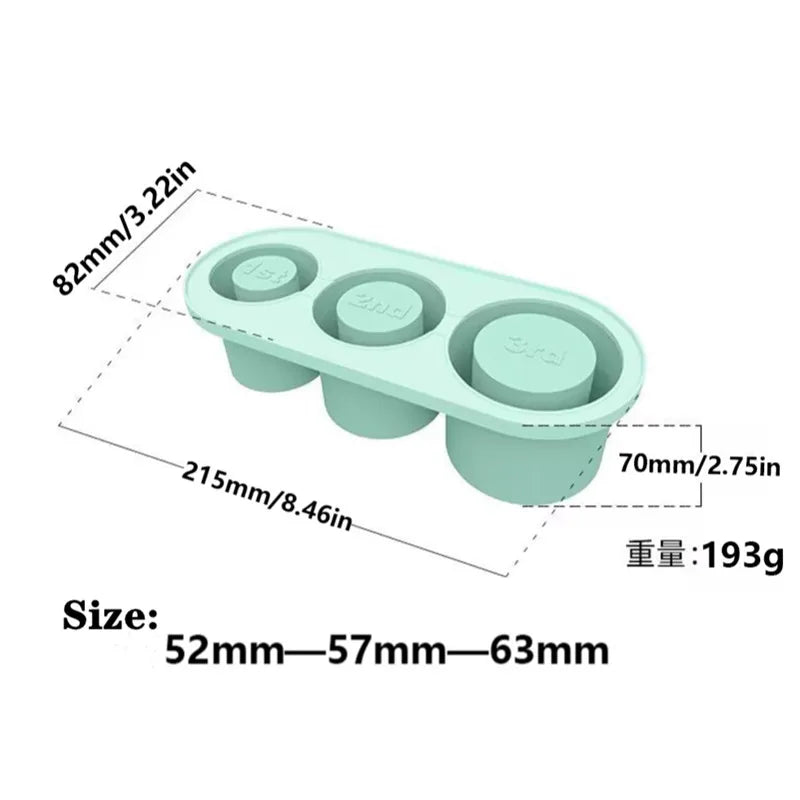 Domorra Silicone Ice Cube Tray Set – Elevate Your Beverage Experience