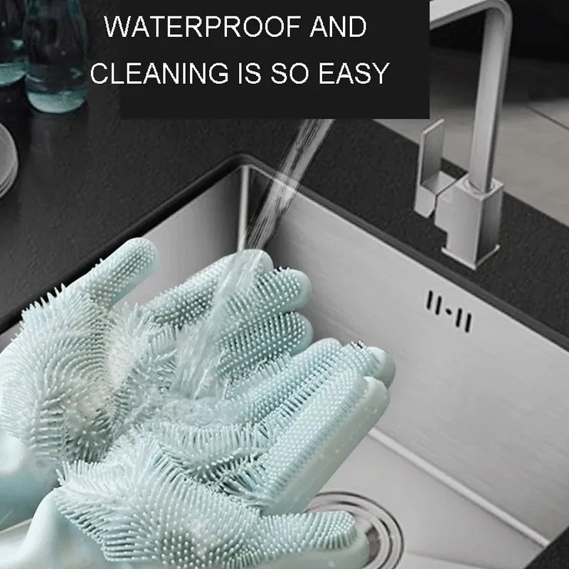 Silicone Scrubbing Gloves – Your All-in-One Cleaning Hero