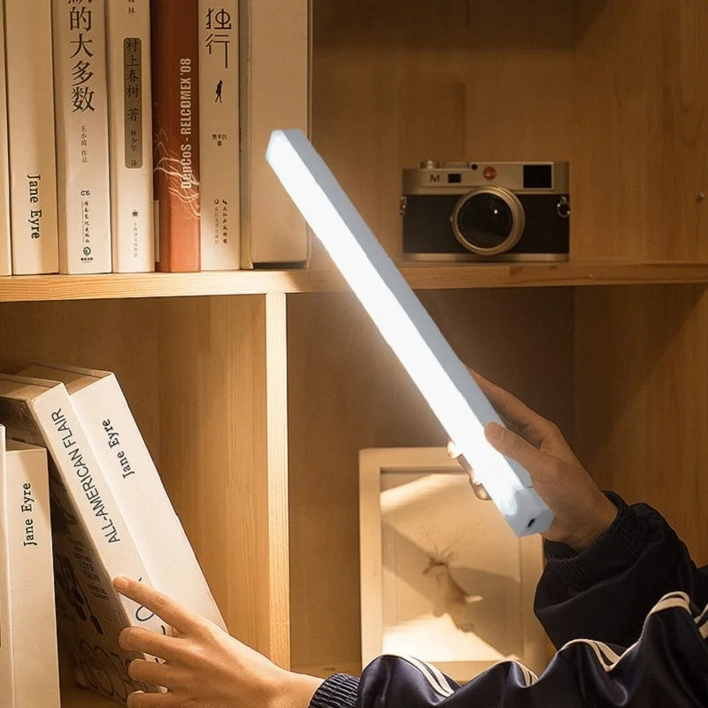 USB‑C Rechargeable Motion Sensor LED Bar Light – Induction Night Light for Kitchen, Wardrobe, Closet, Bedside