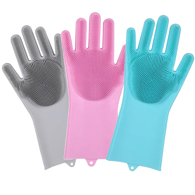 Silicone Scrubbing Gloves – Your All-in-One Cleaning Hero