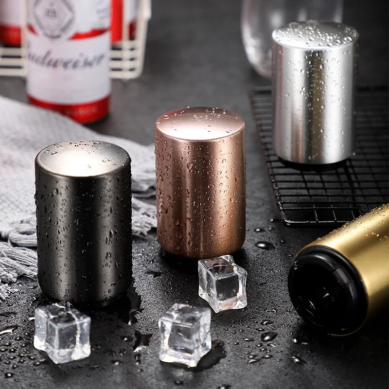 Premium Push-Down Beer Bottle Opener – Fast, Easy, No Damage
