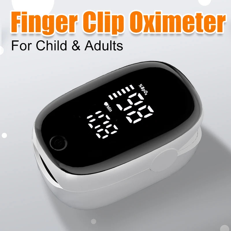 Pediatric Pulse Oximeter – Fast, Accurate Oxygen Saturation & Heart Rate Monitor for Infants, Children, and Adults