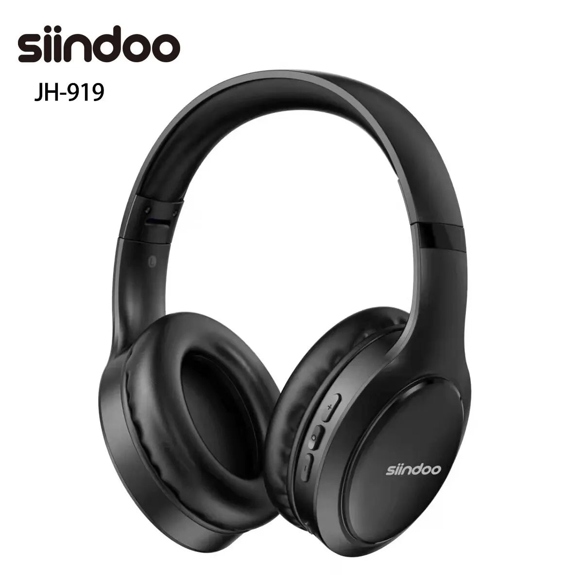 Affordable Wireless Bluetooth Headphones JH-919 – Foldable HiFi Stereo Headset with Super Bass, Noise Reduction & Built-in Mic