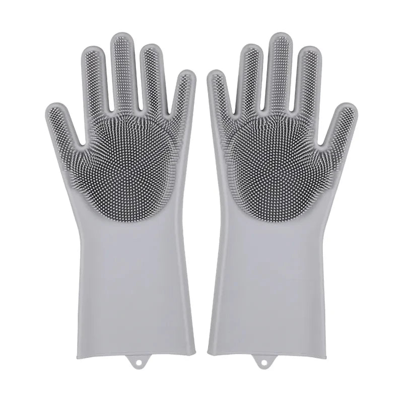 Silicone Scrubbing Gloves – Your All-in-One Cleaning Hero