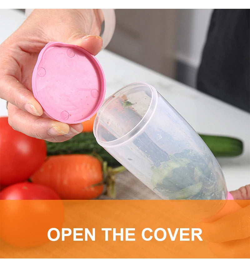 Stainless Steel Peeler with Integrated Container – Streamline Your Kitchen Prep