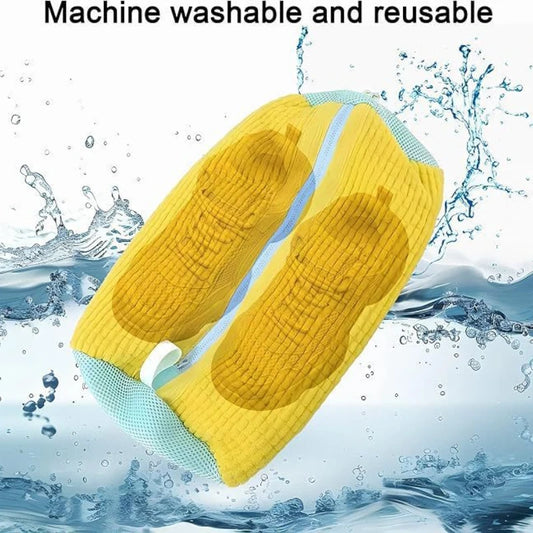 Shoe Washing Machine Bag – Reusable Laundry Bag for Sneakers, Tennis Shoes & Trainers – Gentle, Deep Cleaning for Washer & Dryer