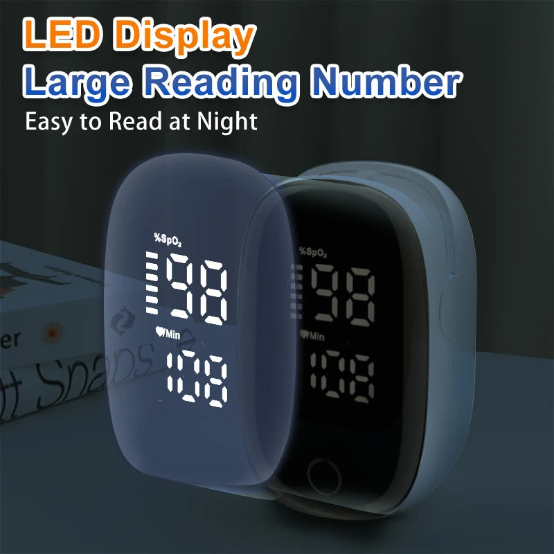 Pediatric Pulse Oximeter – Fast, Accurate Oxygen Saturation & Heart Rate Monitor for Infants, Children, and Adults