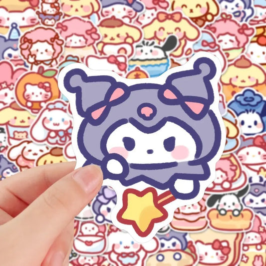 Cartoon Decoration Stickers 100pcs