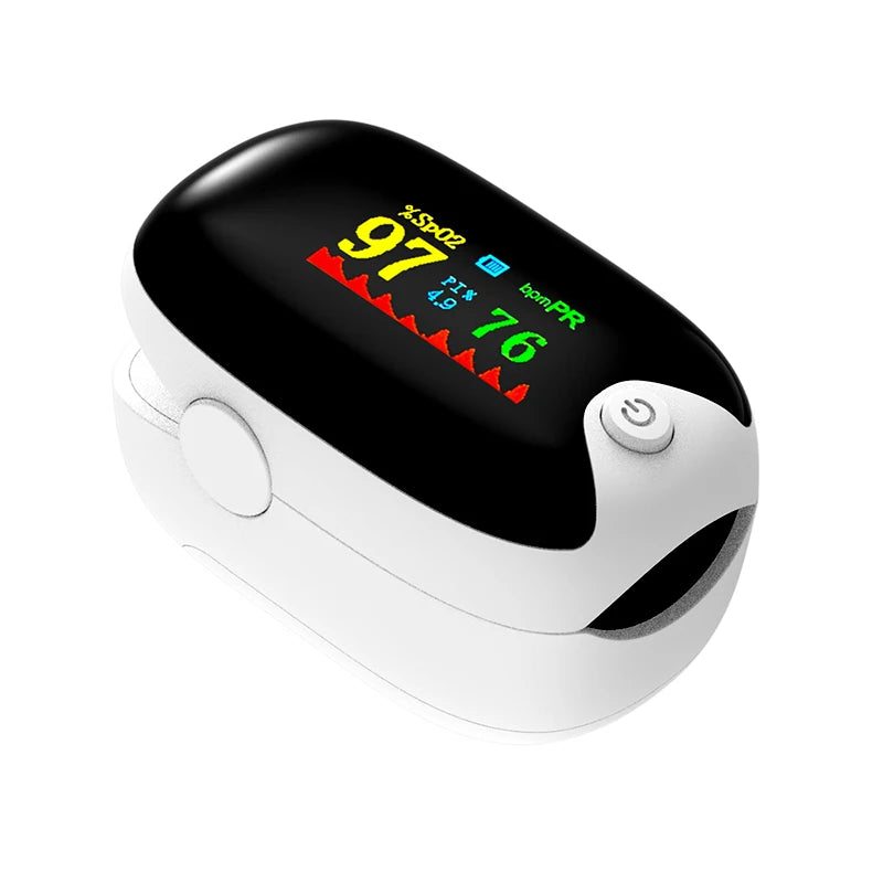 Finger Pulse Oximeter – Accurate SpO2 & Heart Rate Monitor for Adults and Children