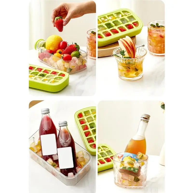 2-in-1 Vertical Ice Cube Bottle – Chill Smarter, Sip Fresher