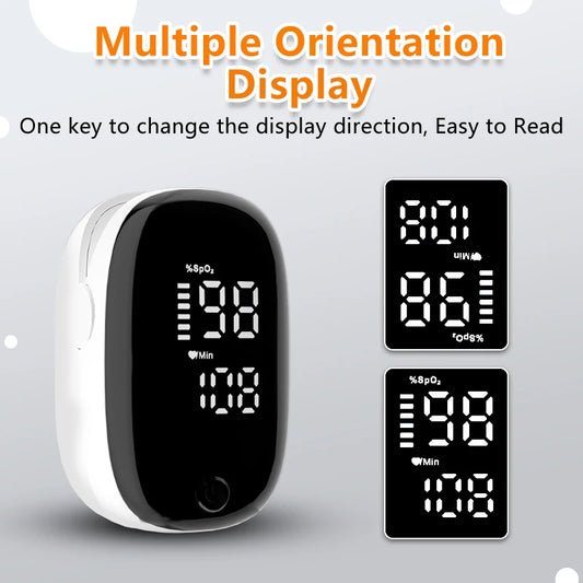 Pediatric Pulse Oximeter – Fast, Accurate Oxygen Saturation & Heart Rate Monitor for Infants, Children, and Adults