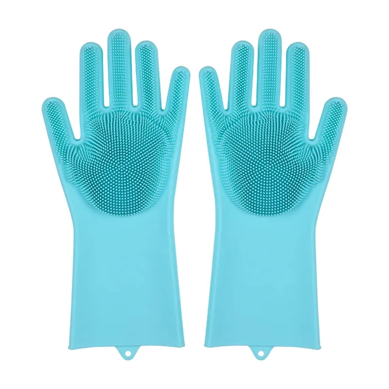 Silicone Scrubbing Gloves – Your All-in-One Cleaning Hero
